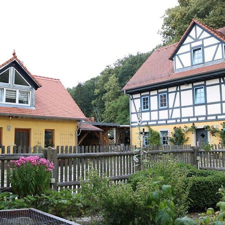 "Ferienwohnung Am Tharandter Wald" Grund Екстериор снимка