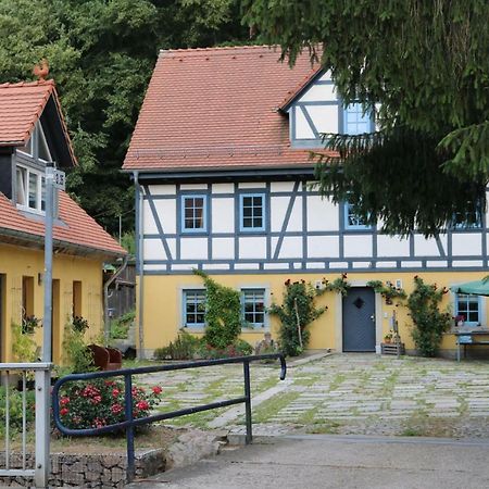 "Ferienwohnung Am Tharandter Wald" Grund Екстериор снимка